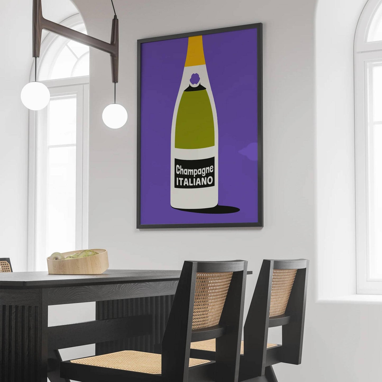 Italian Champagne Vintage Poster - HypeSheriff