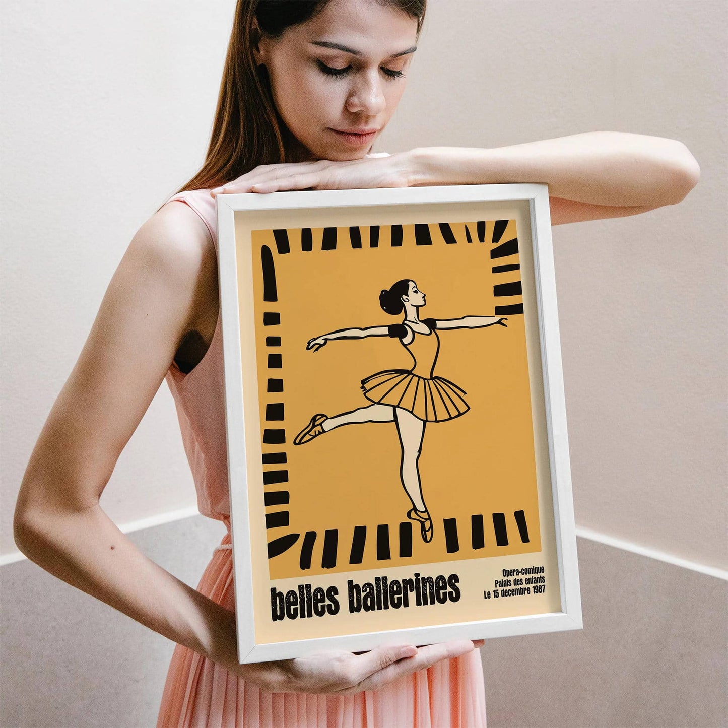 Belles Ballerines French Ballet Poster - HypeSheriff