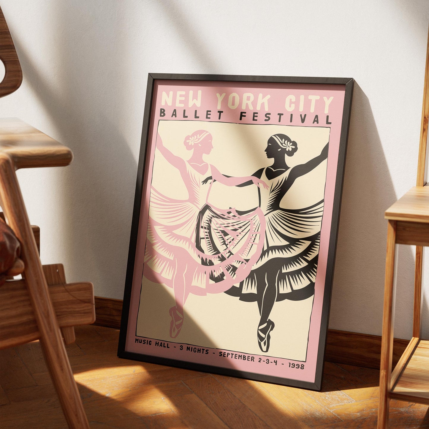 NYC Ballet Festival 1957 Poster Print