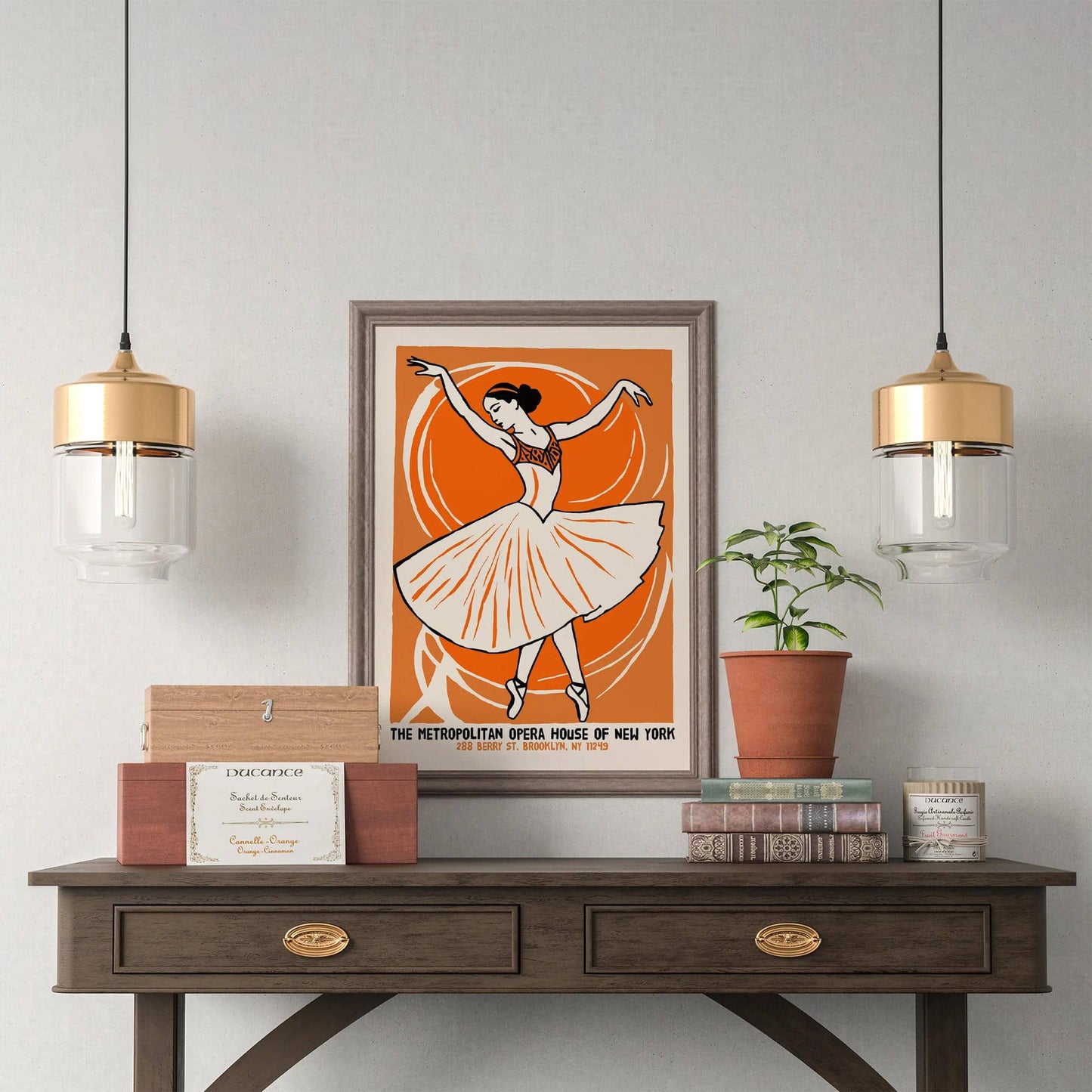 NYC Retro Ballet Poster - HypeSheriff
