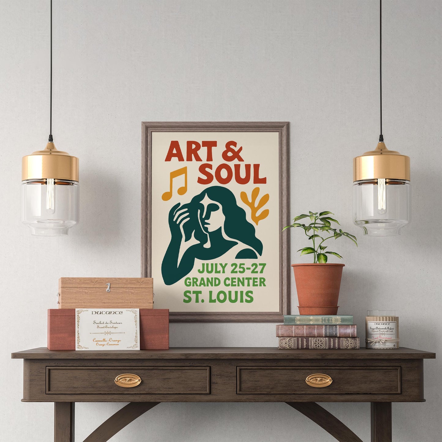 Art & Soul St. Louis Poster