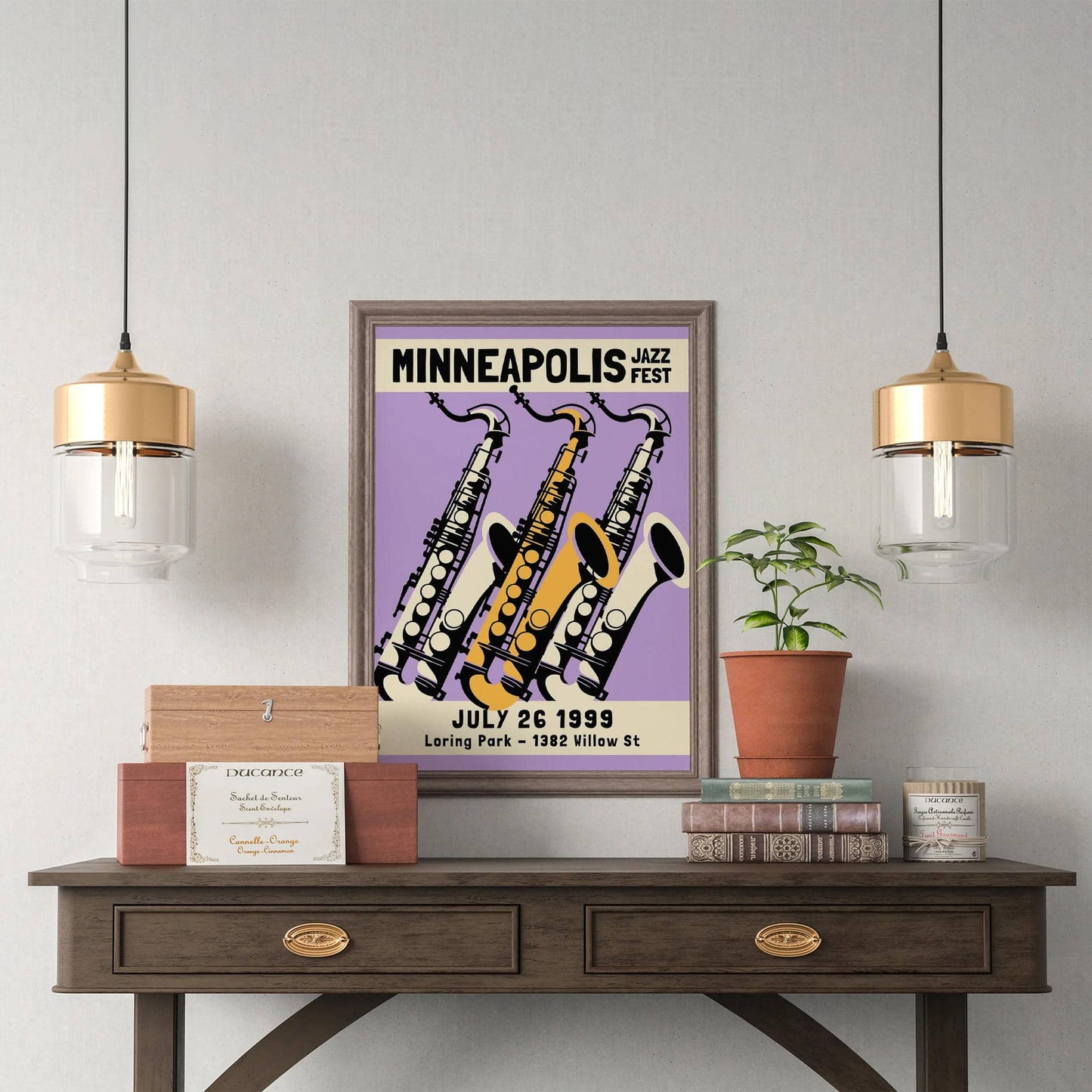 Minneapolis 1999 Jazz Festival Poster - HypeSheriff