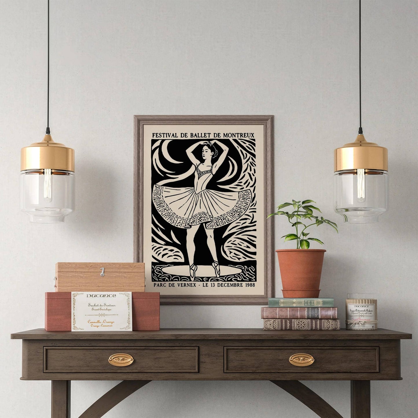 French Ballerina 1988 Wall Art Print - HypeSheriff