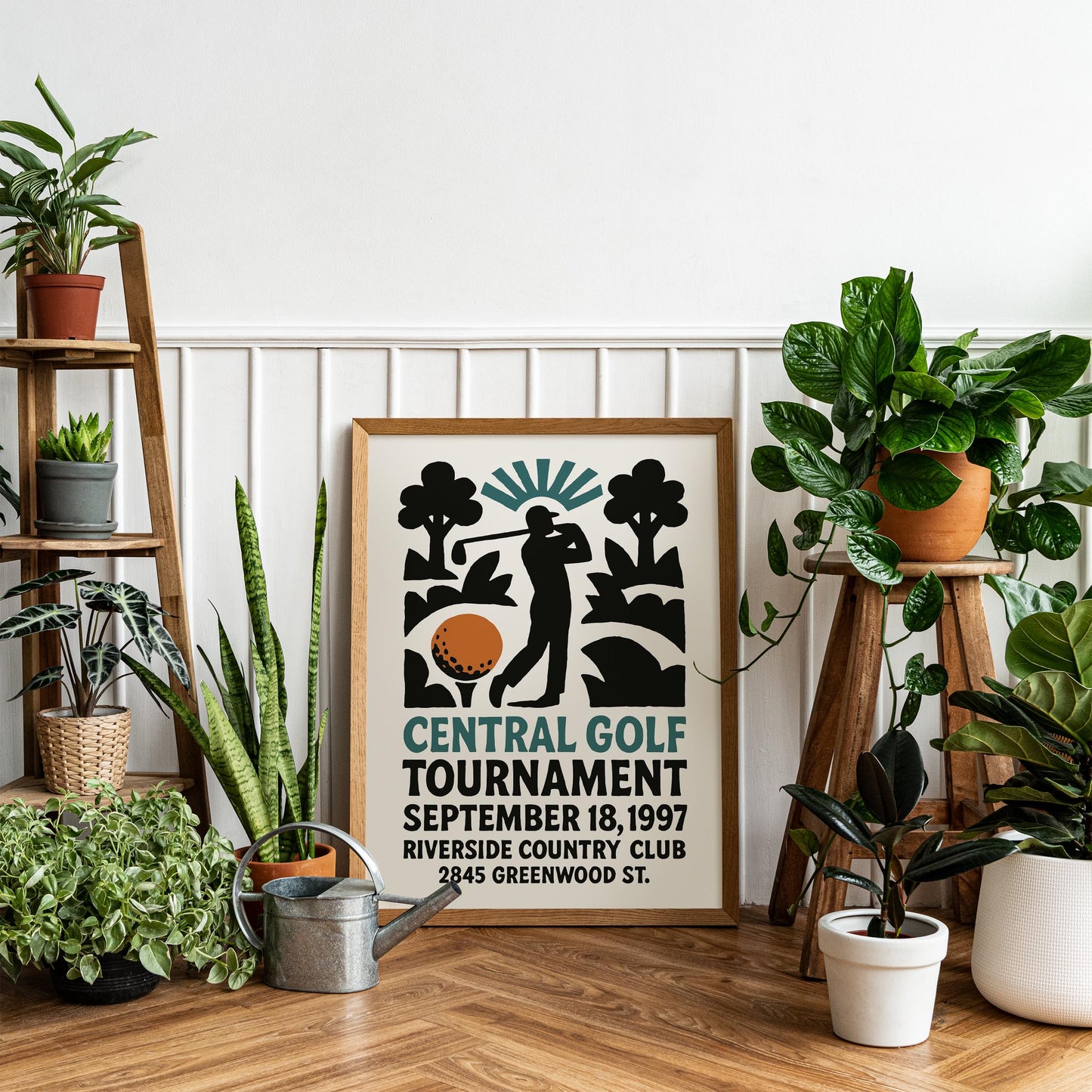 Golf Tournament Poster Print