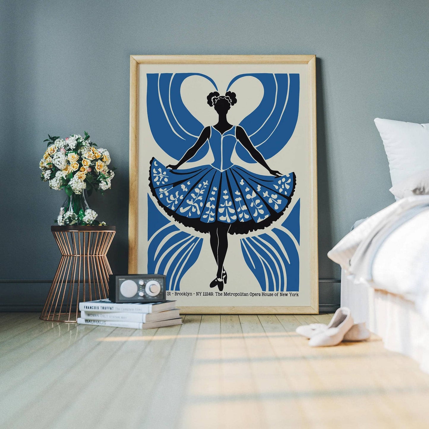 Opera House of New York Retro Poster