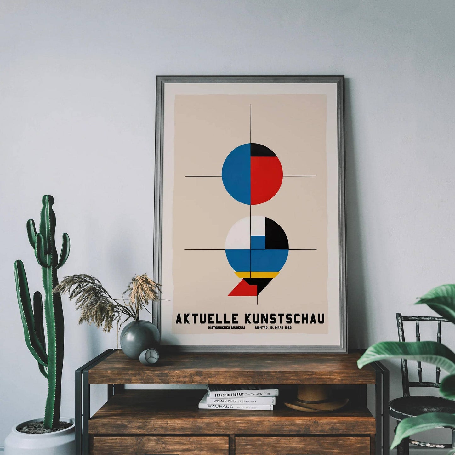 Bauhaus Exhibition Abstract Poster - HypeSheriff