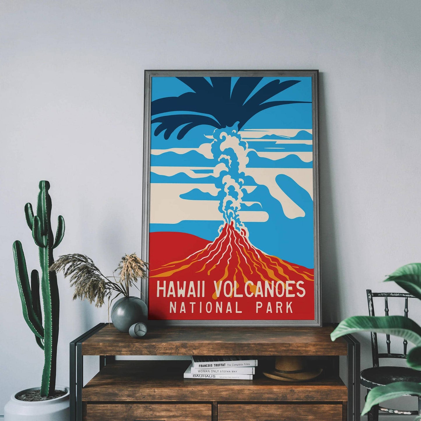 Hawaii Volcanoes Travel Wall Art - HypeSheriff