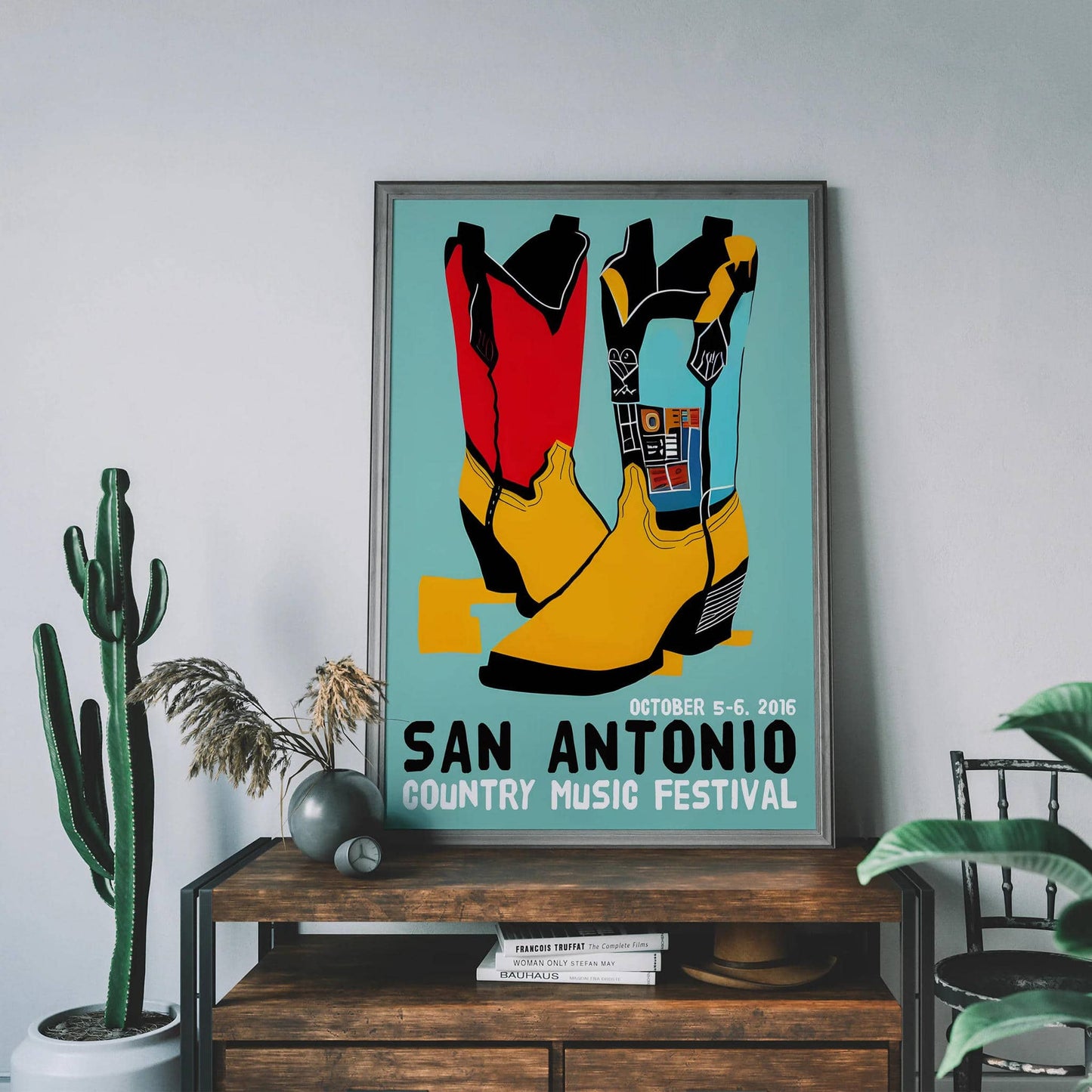 San Antonio 2016 Country Festival Poster - HypeSheriff