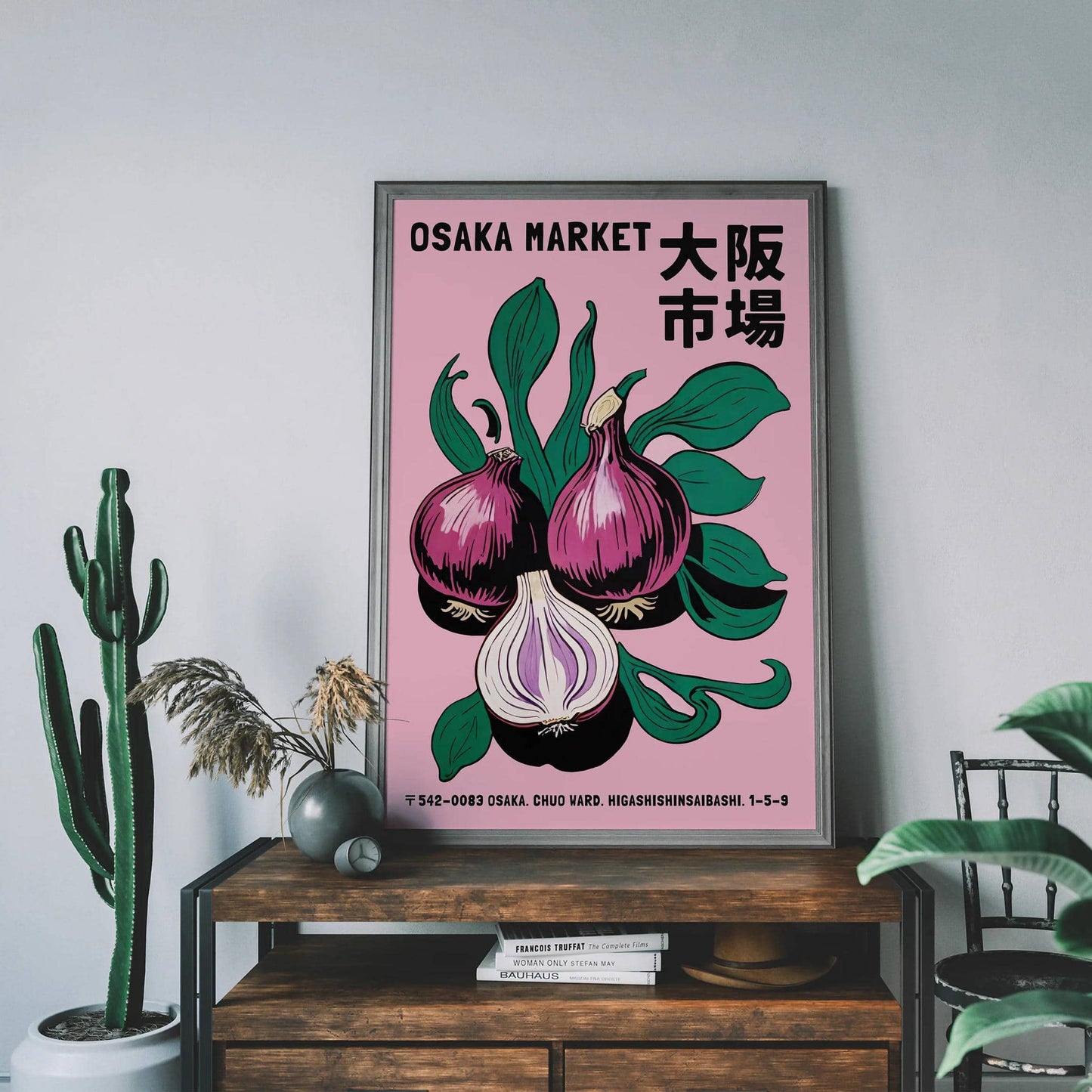 Osaka Market Japanese Poster