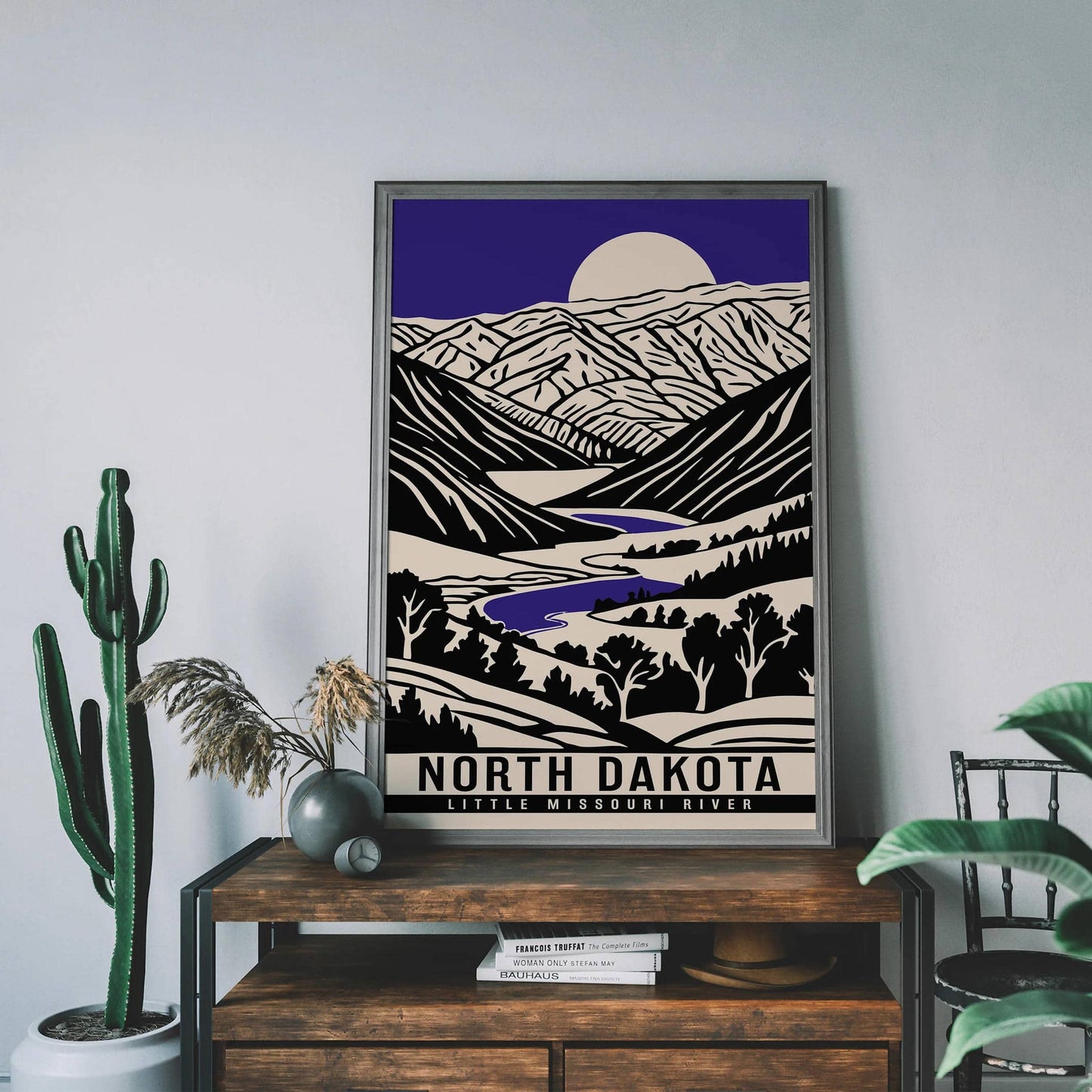 North Dakota Little Missouri River Poster - HypeSheriff