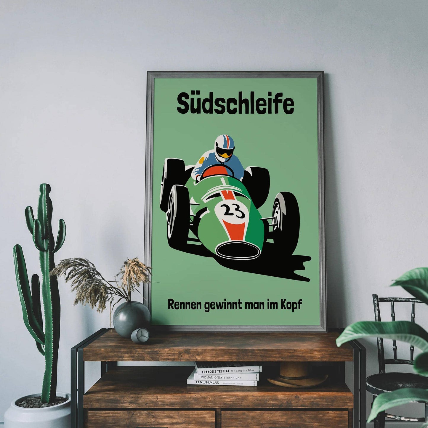 Nürburgring Südschleife Vintage Racing Poster