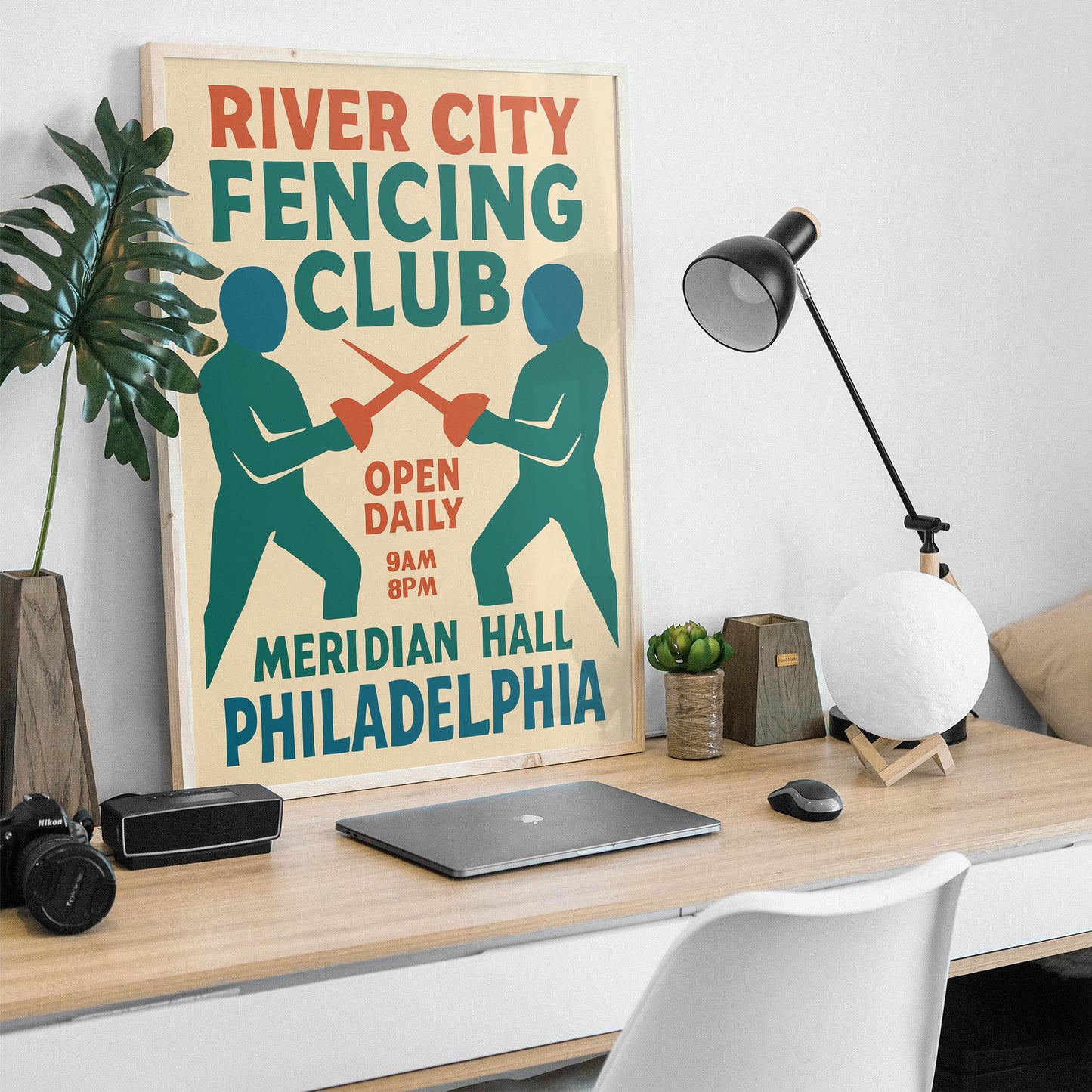 River City Fencing Poster