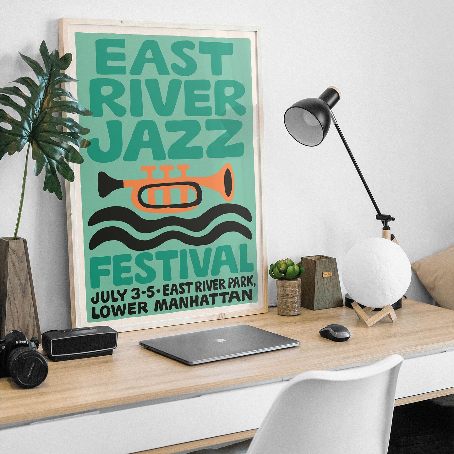 East River Jazz Festival Poster