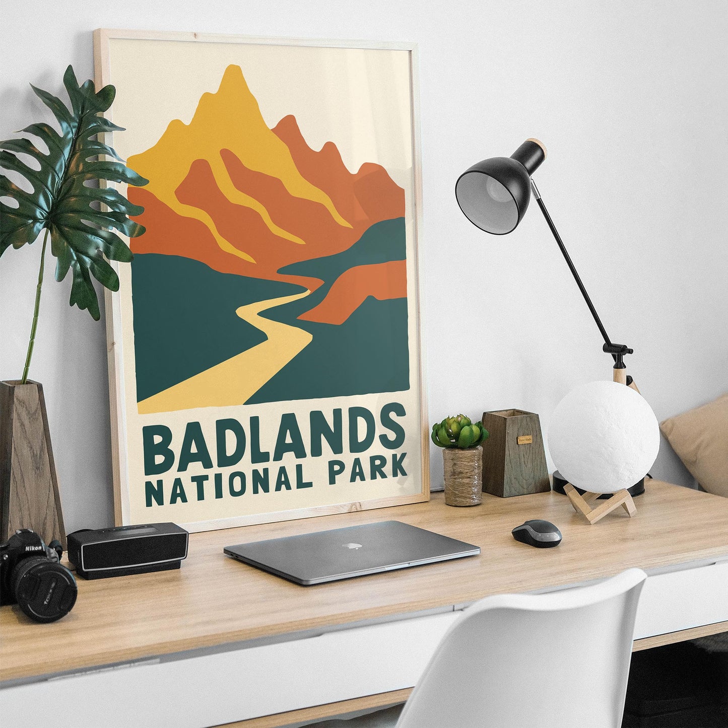 Badlands National Park Poster Print