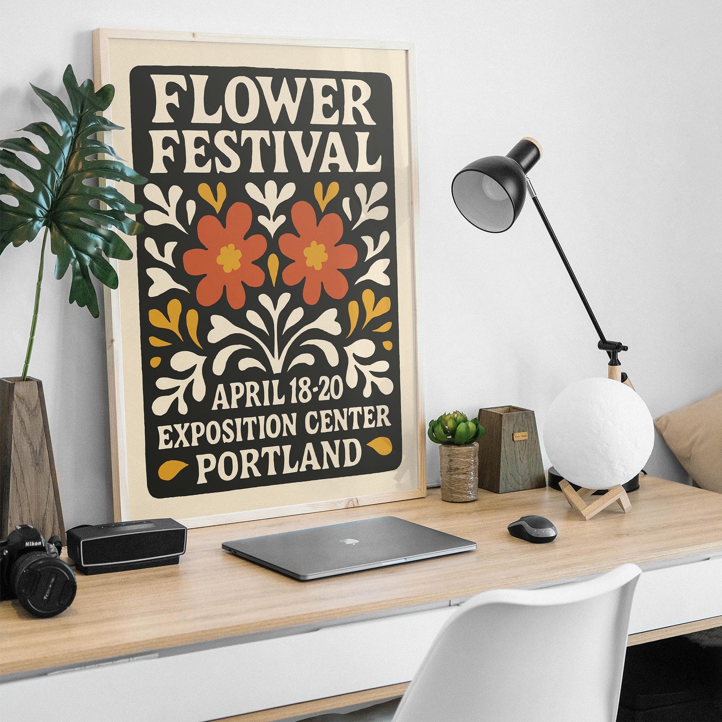 Flower Festival Wall Art