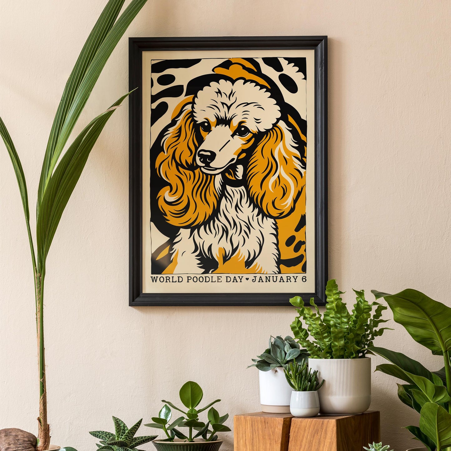 World Poodle Day Poster Print