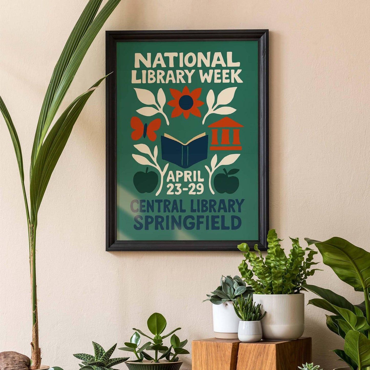 National Library Week Poster Print