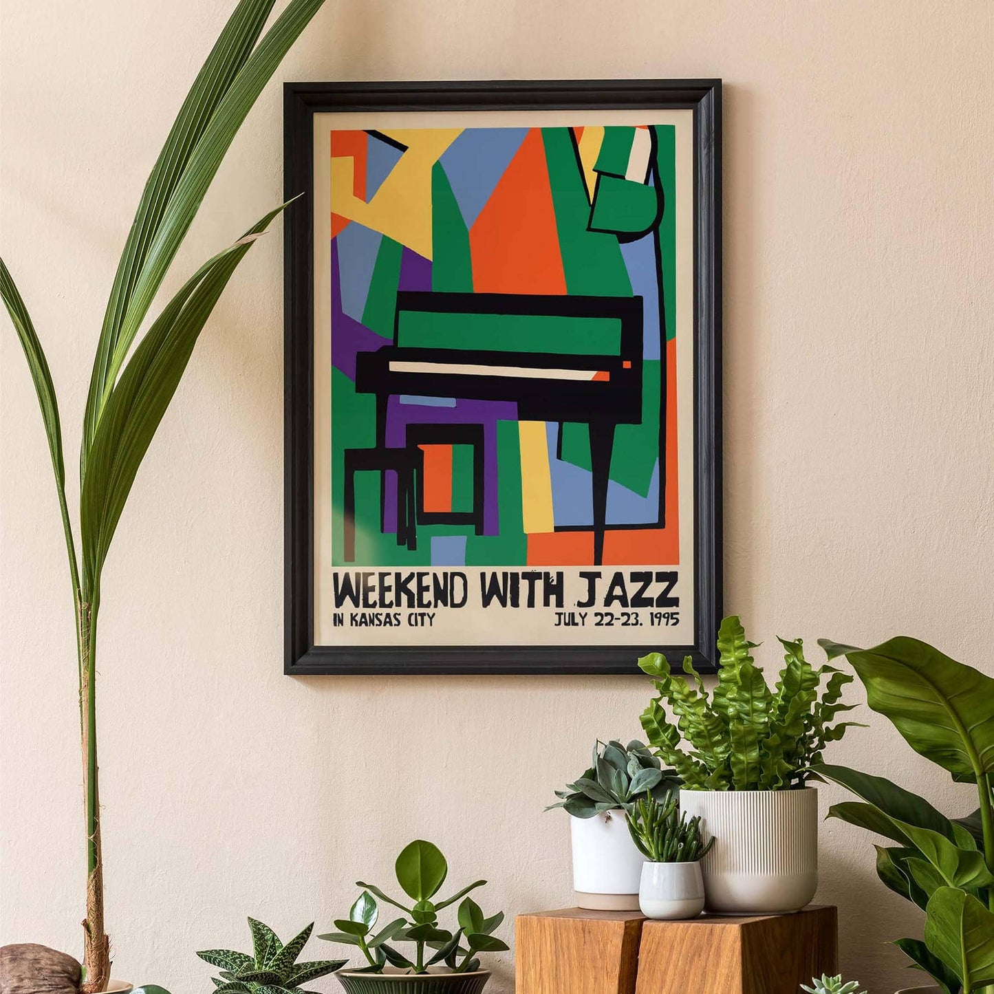 1995 Jazz Festival Art Print