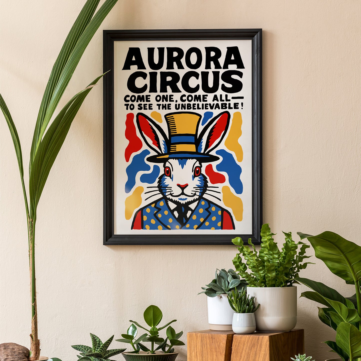 Aurora Circus Vintage Poster