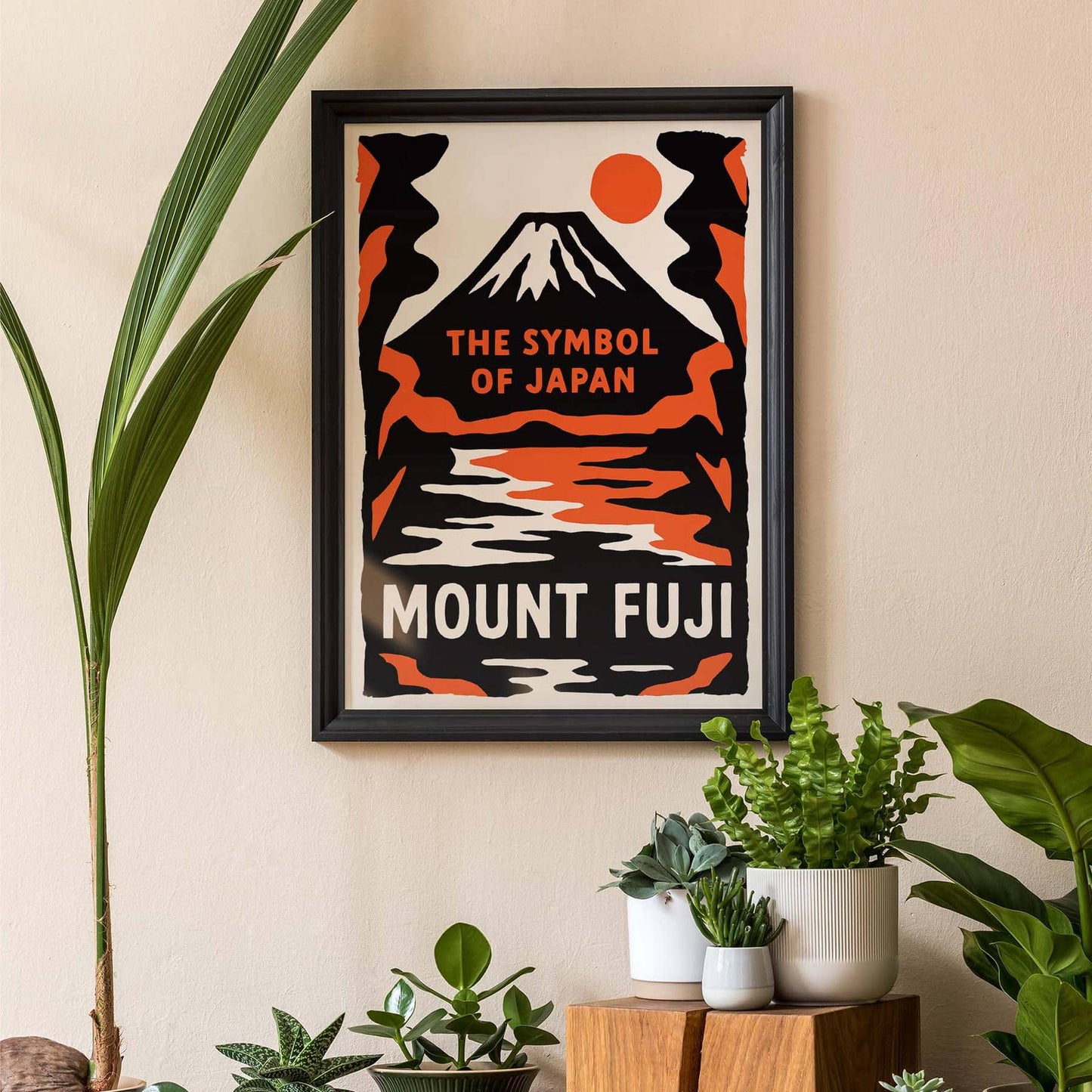 Japanese Mountain Wall Art