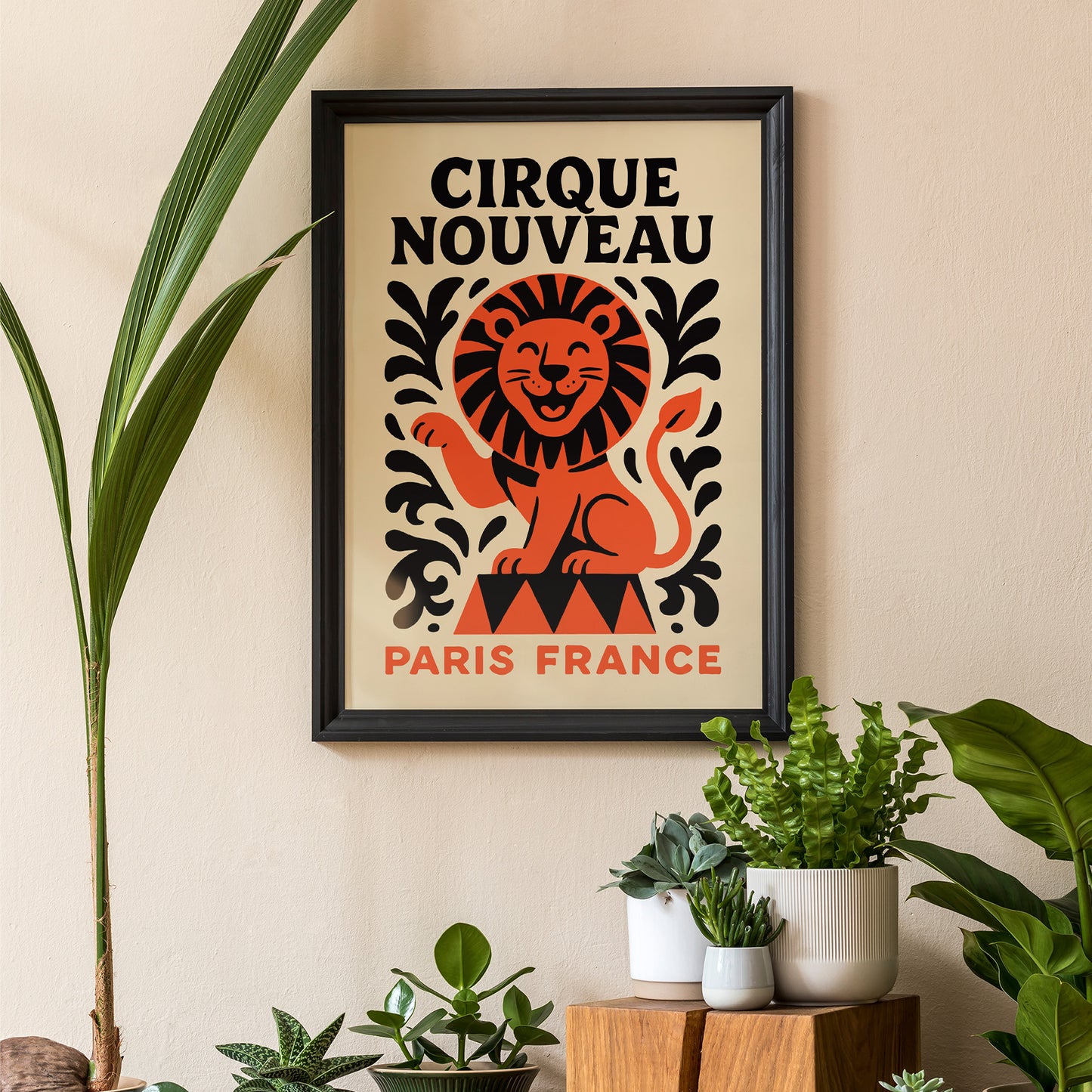 Cirque Nouveau Paris France Poster