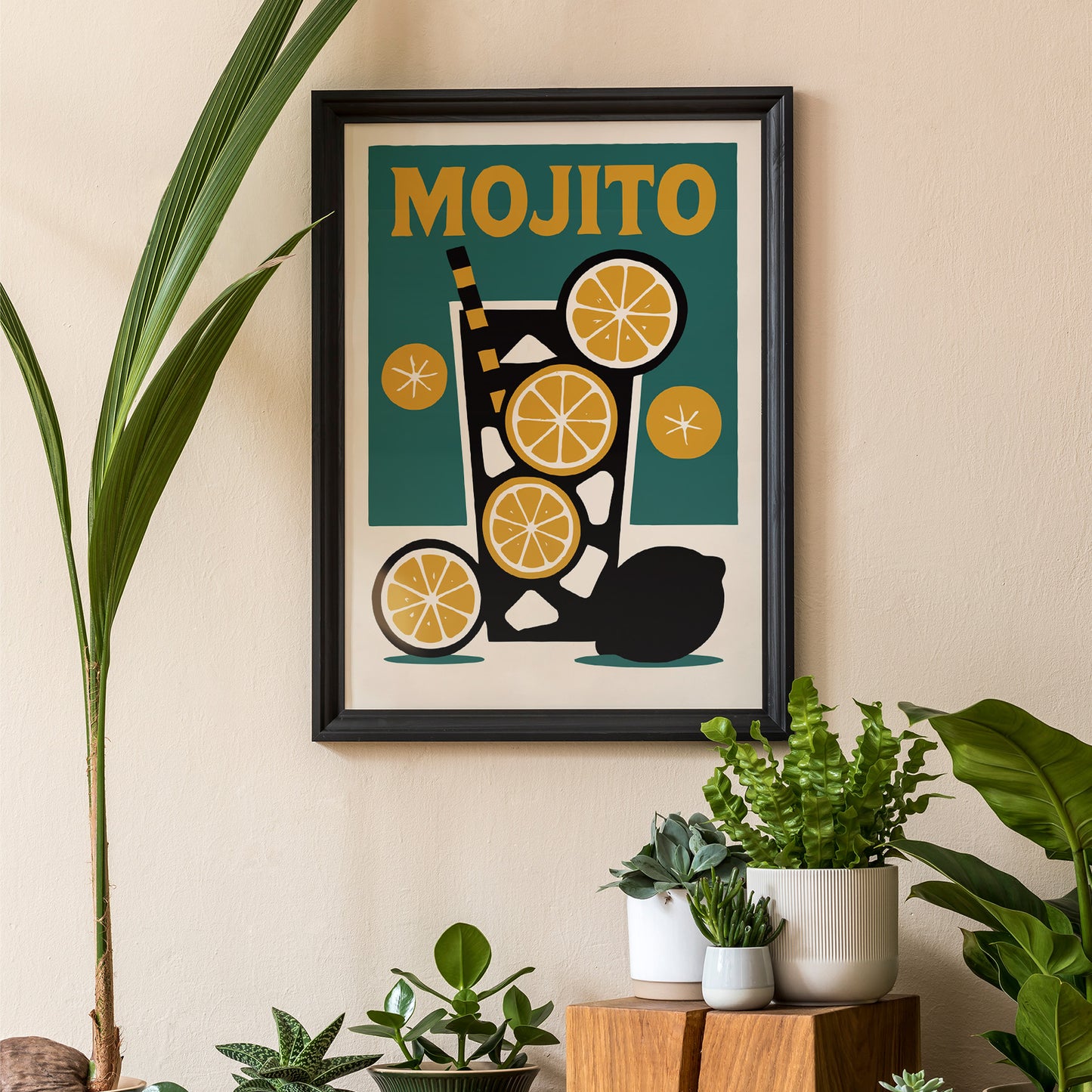 Mojo Citrus Cocktail Poster