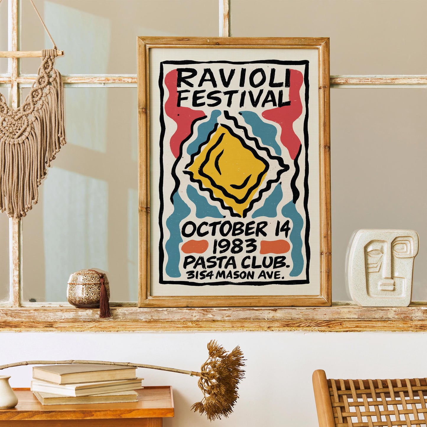 Ravioli Festival Poster Print