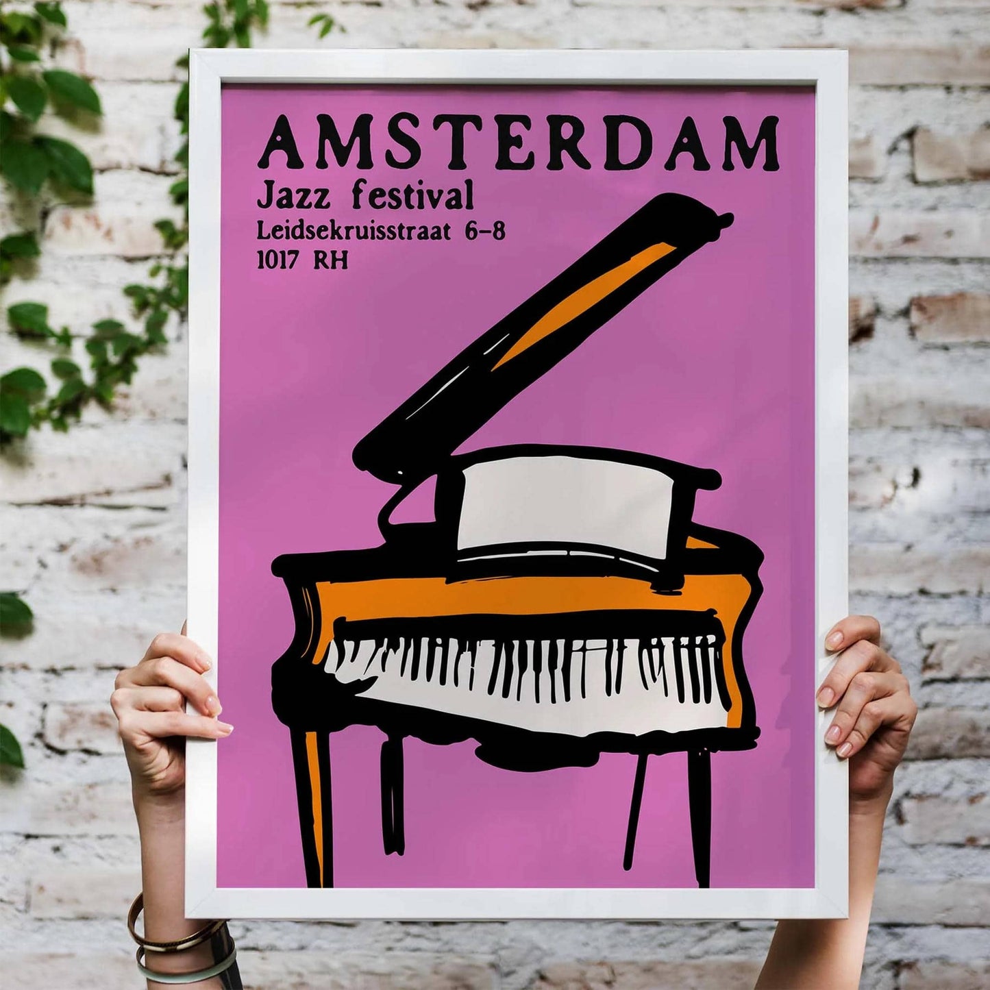 Amsterdam Jazz Festival Poster Print