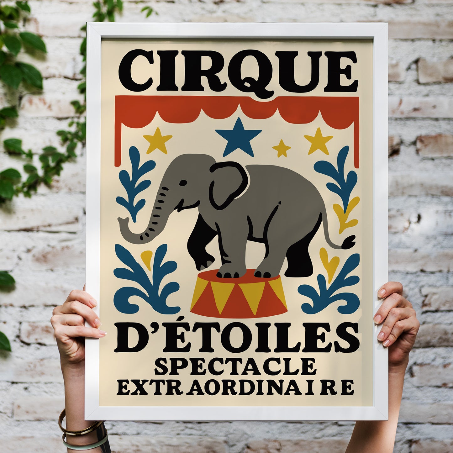 Cirque d’Étoiles Elephant Show Poster