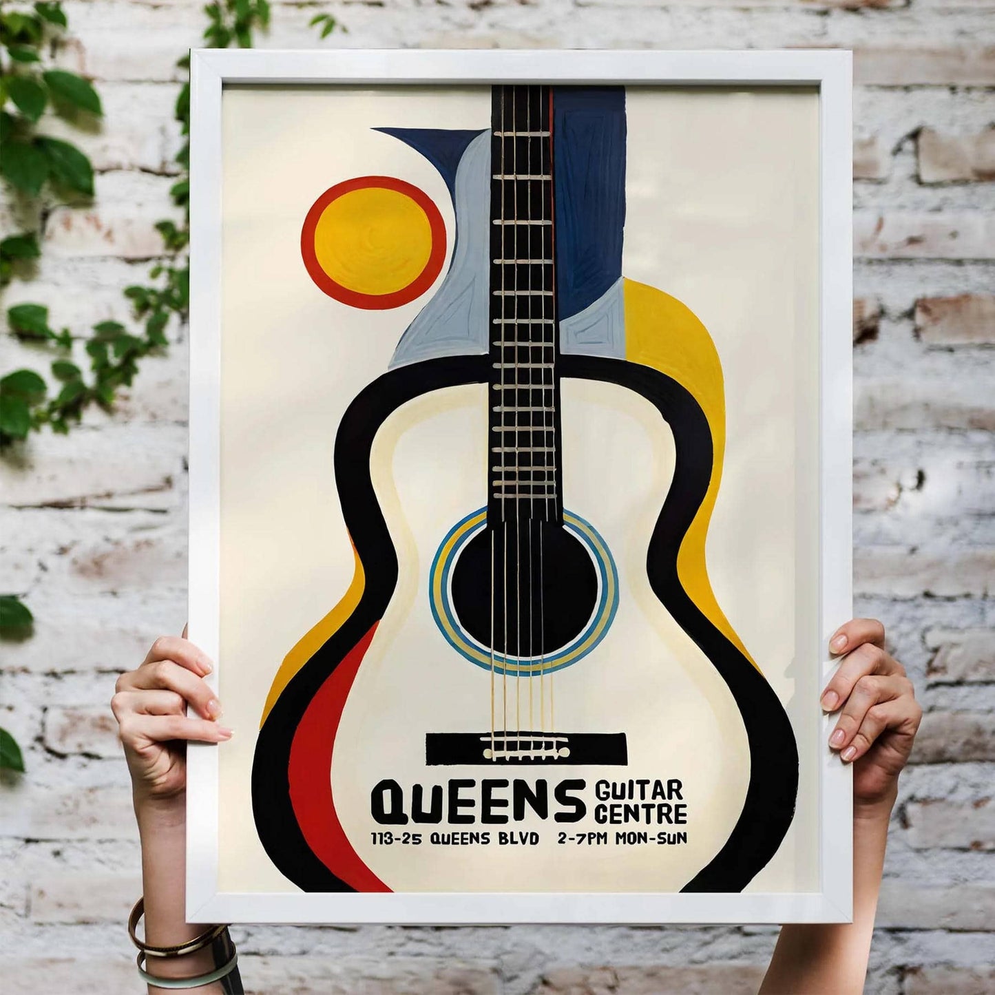 Queens Guitar Centre Wall Art