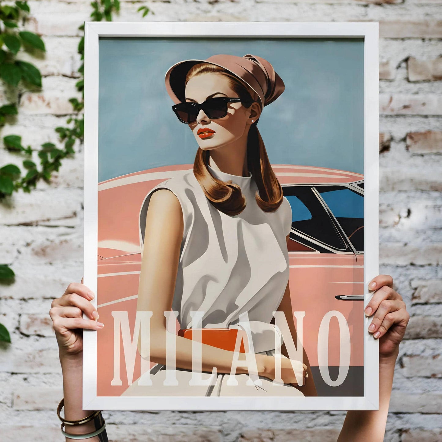 Milano - Retro Fashion Wall Art - HypeSheriff