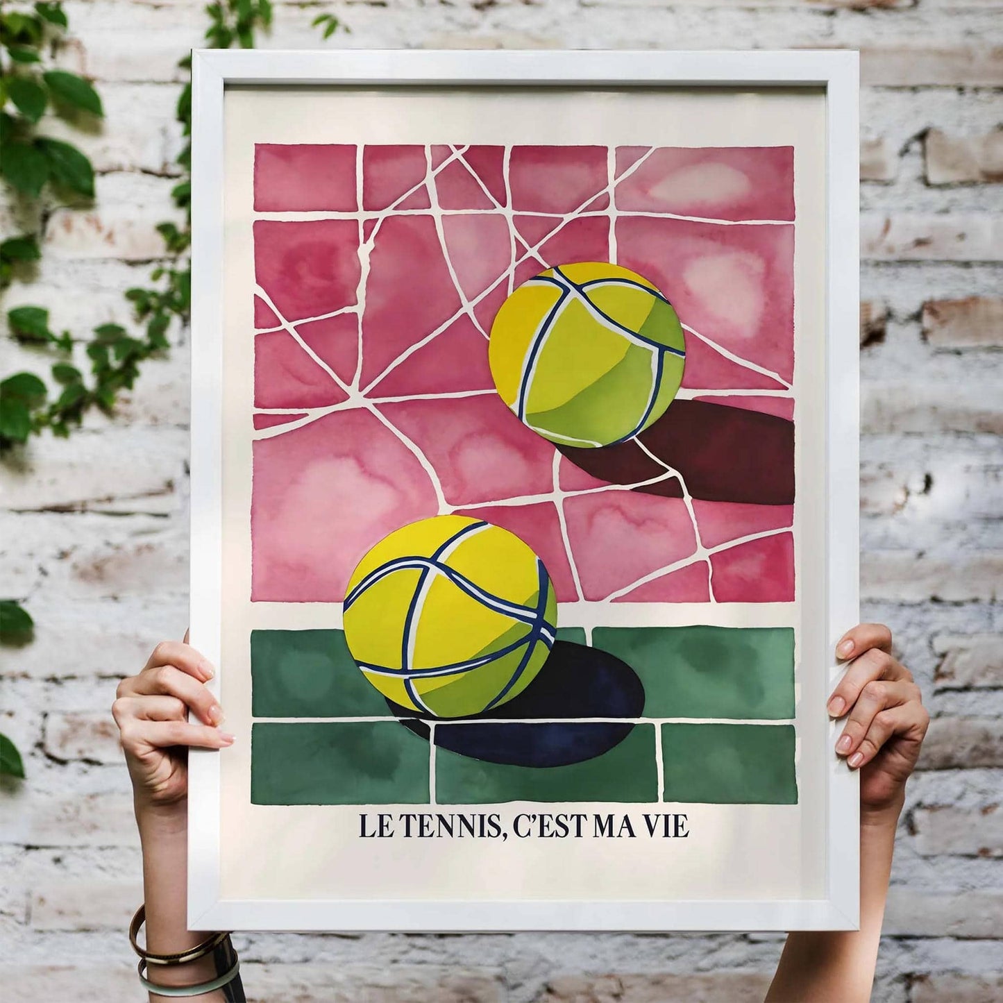 Tennis Is My Life Poster