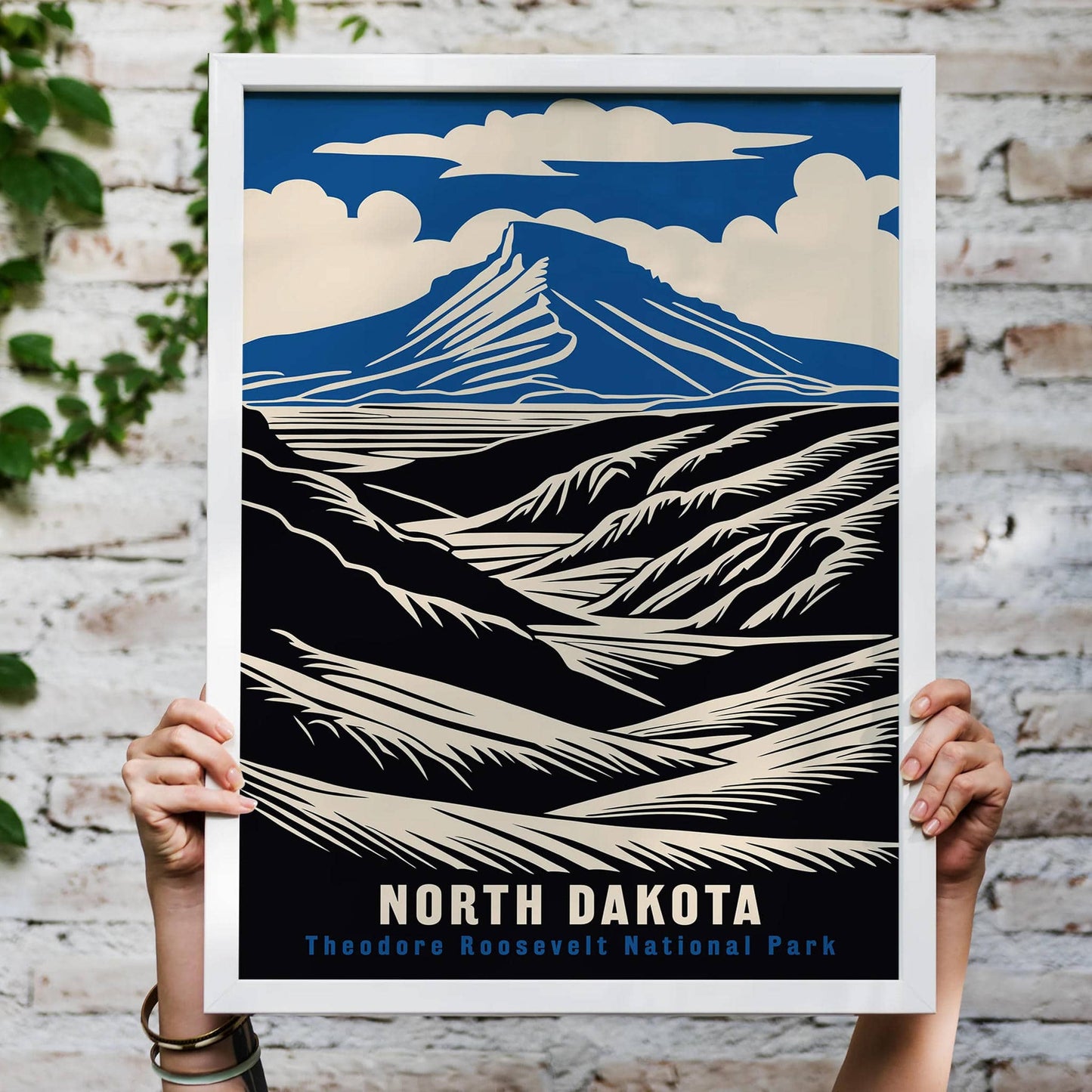 North Dakota T. Roosevelt National Park Poster - HypeSheriff
