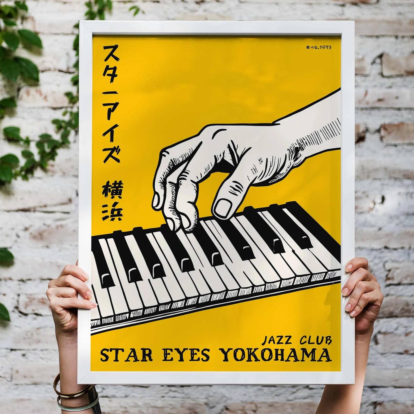 Yokohama Jazz Club Poster Print