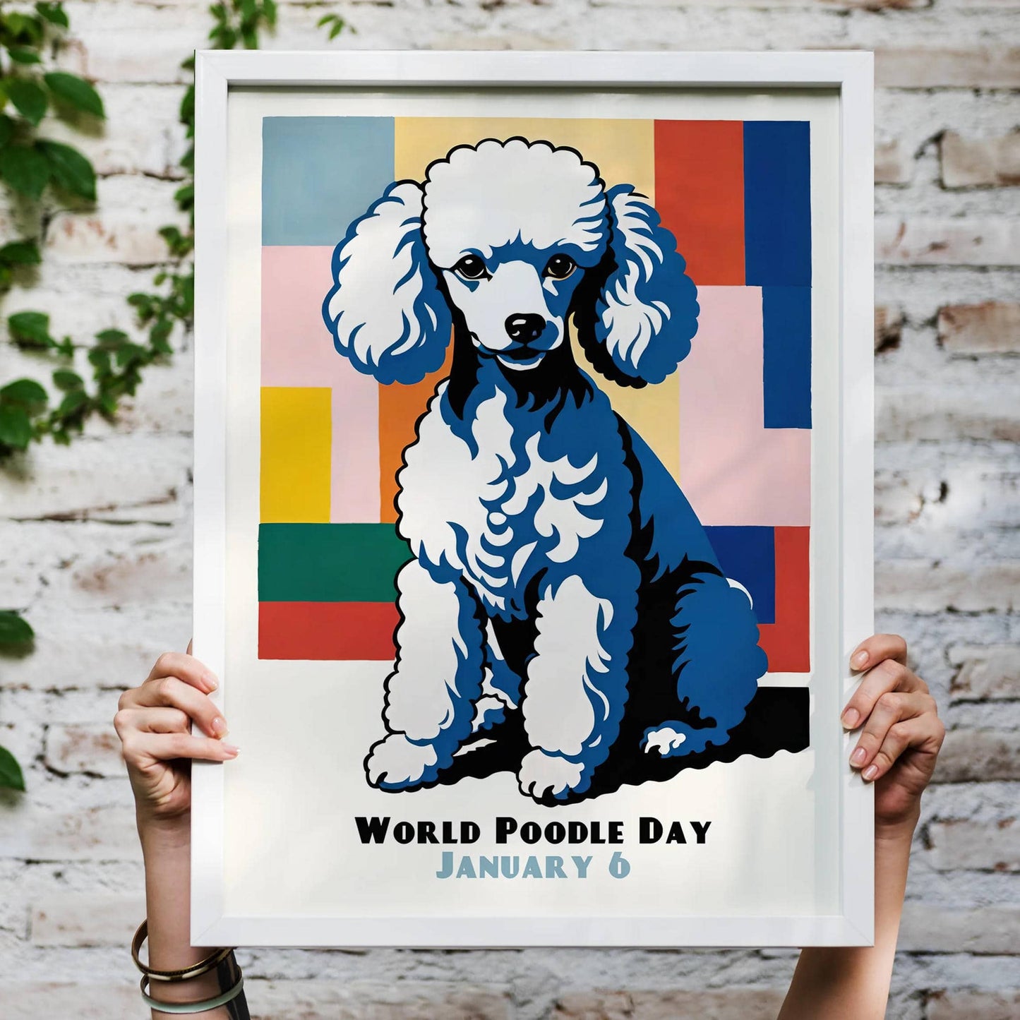 World Poodle Day Cute Poster