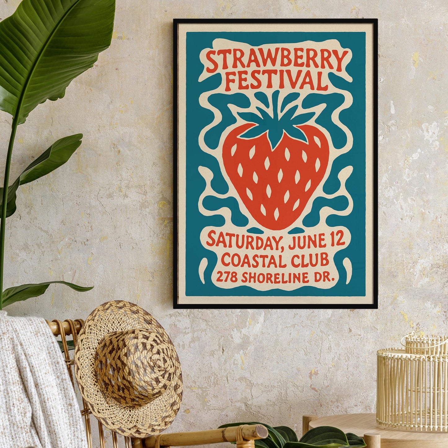 Strawberry Festival Poster