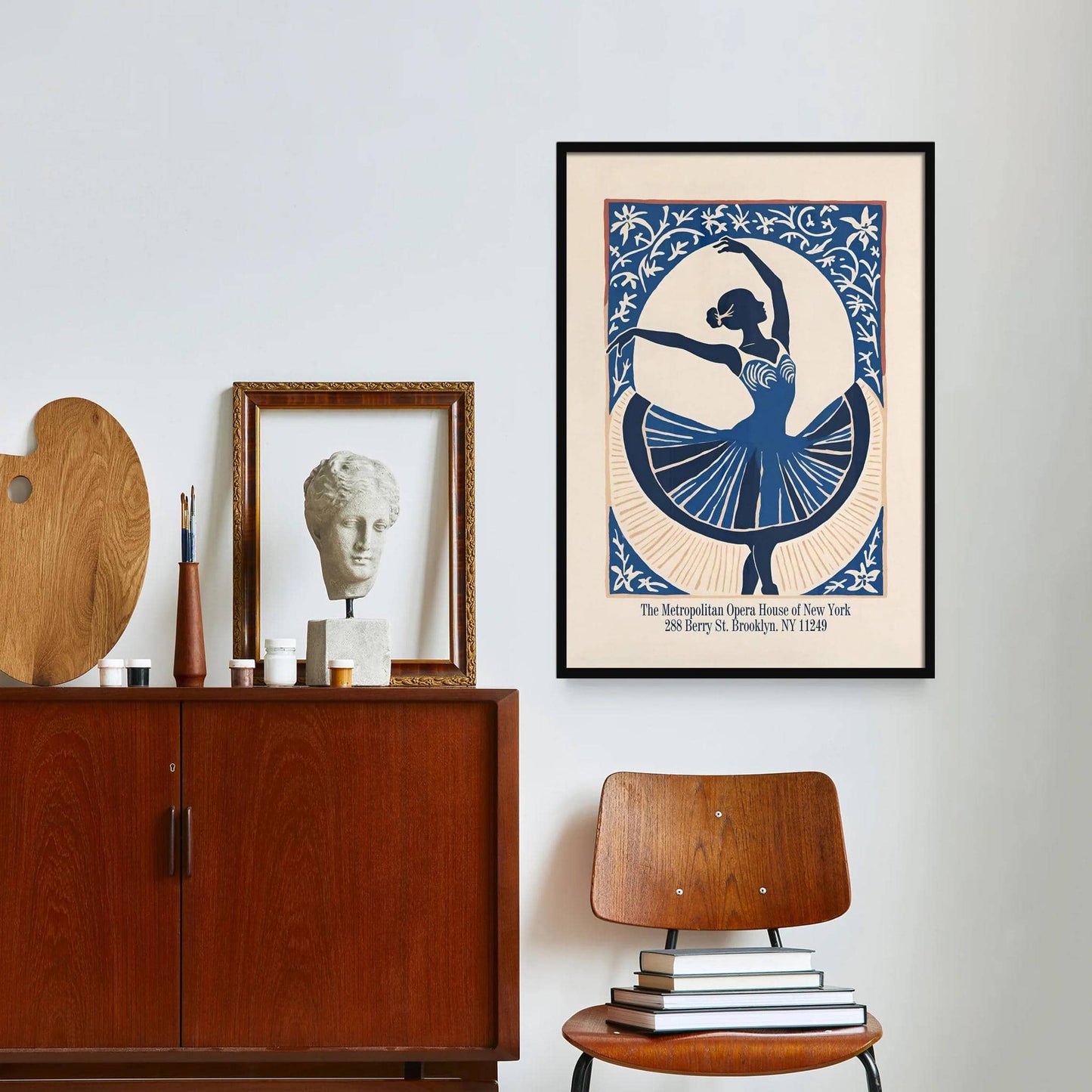 NYC Ballerina Wall Art Poster - HypeSheriff