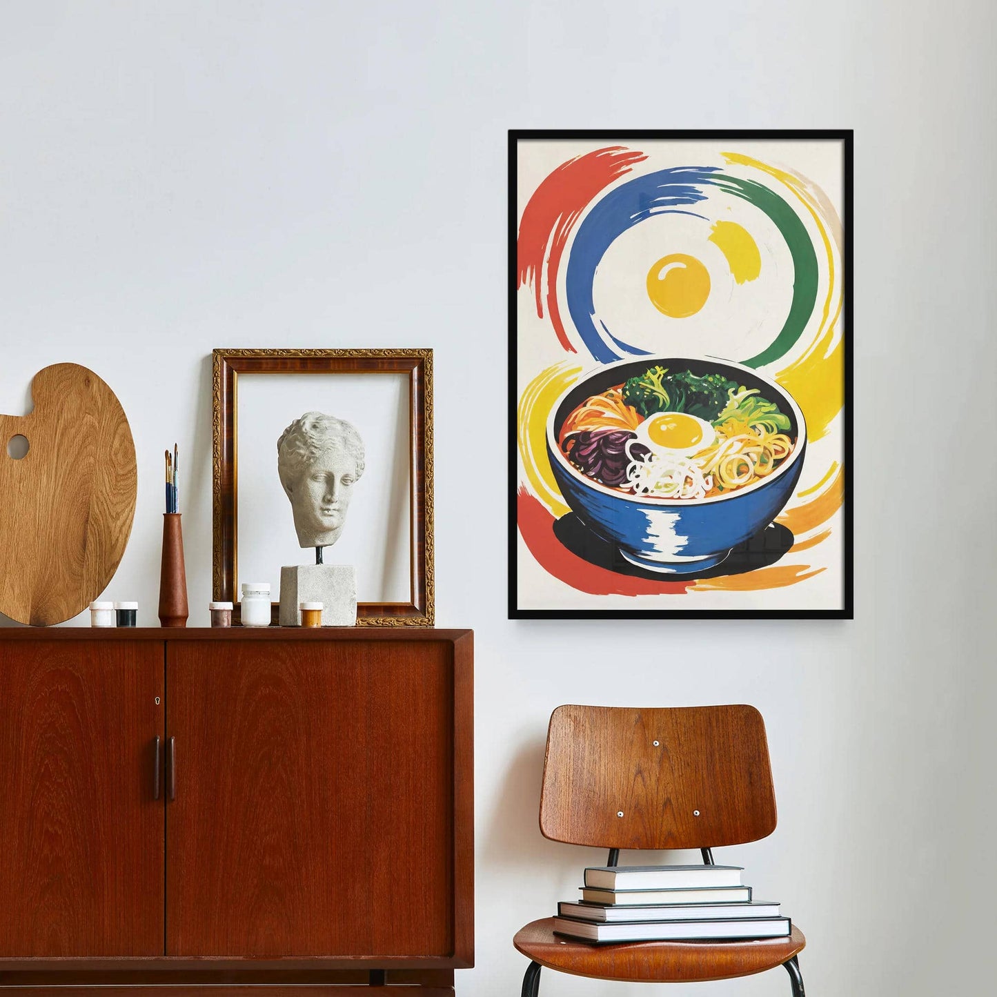 Korean Cuisine Kitchen Art Print - HypeSheriff
