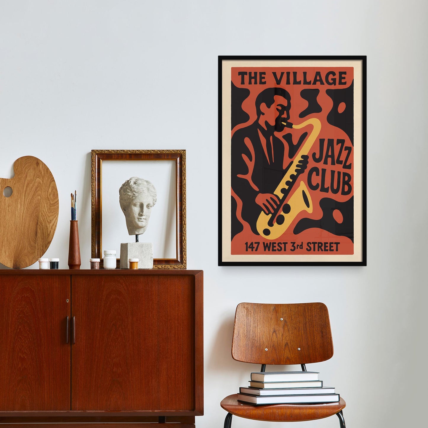 Village Jazz Club Poster