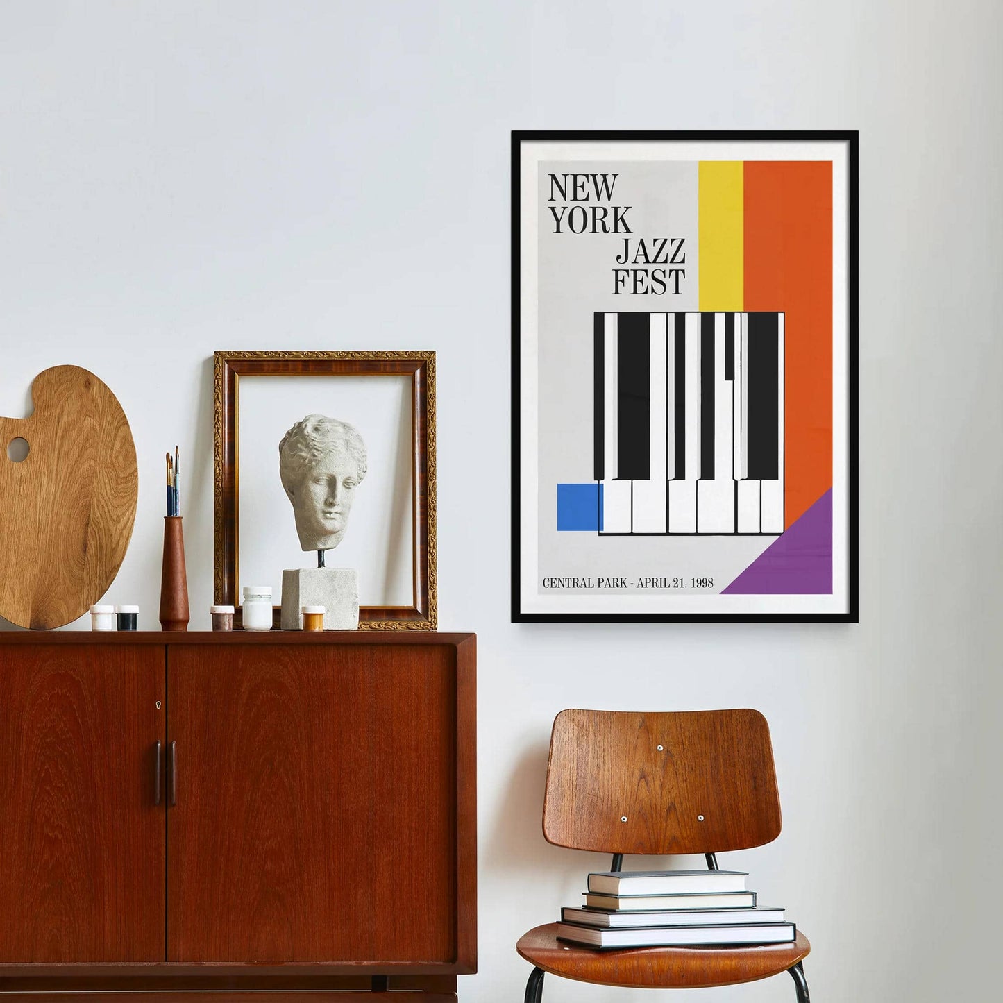 New York Jazz Fest Retro Poster