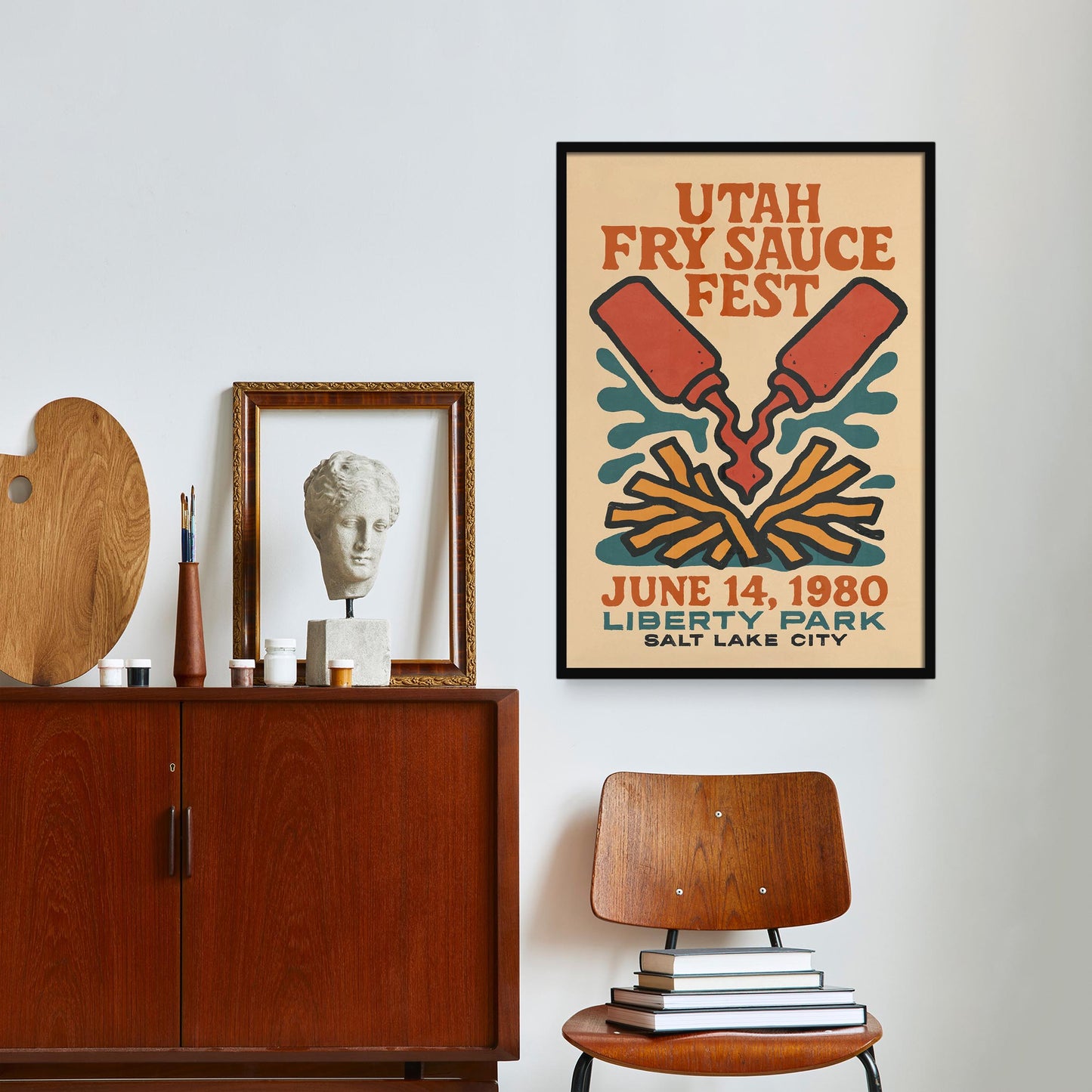 Utah Fry Sauce Fest Poster