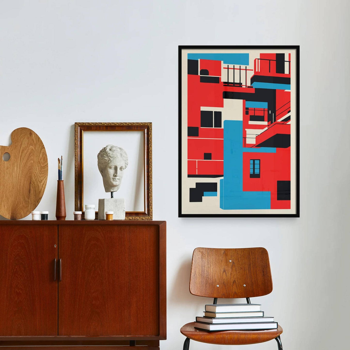 Bauhaus Architecture Poster - HypeSheriff