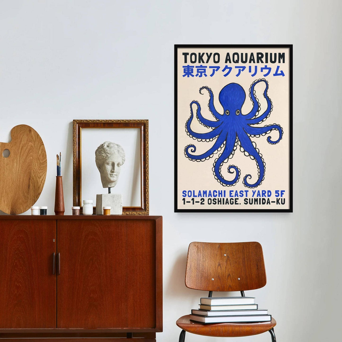Tokyo Aquarium Japanese Poster