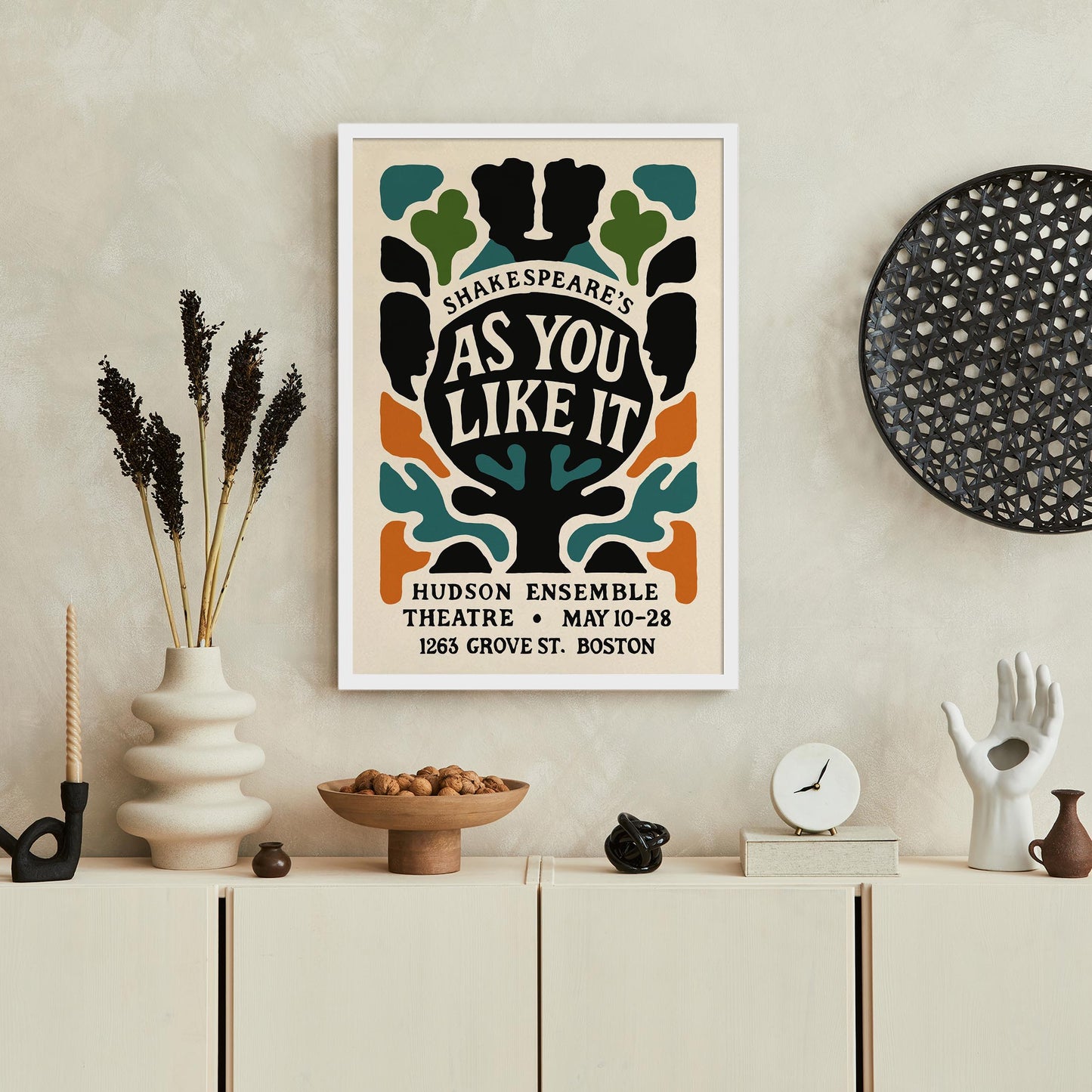 Classic Theatre Wall Art Print