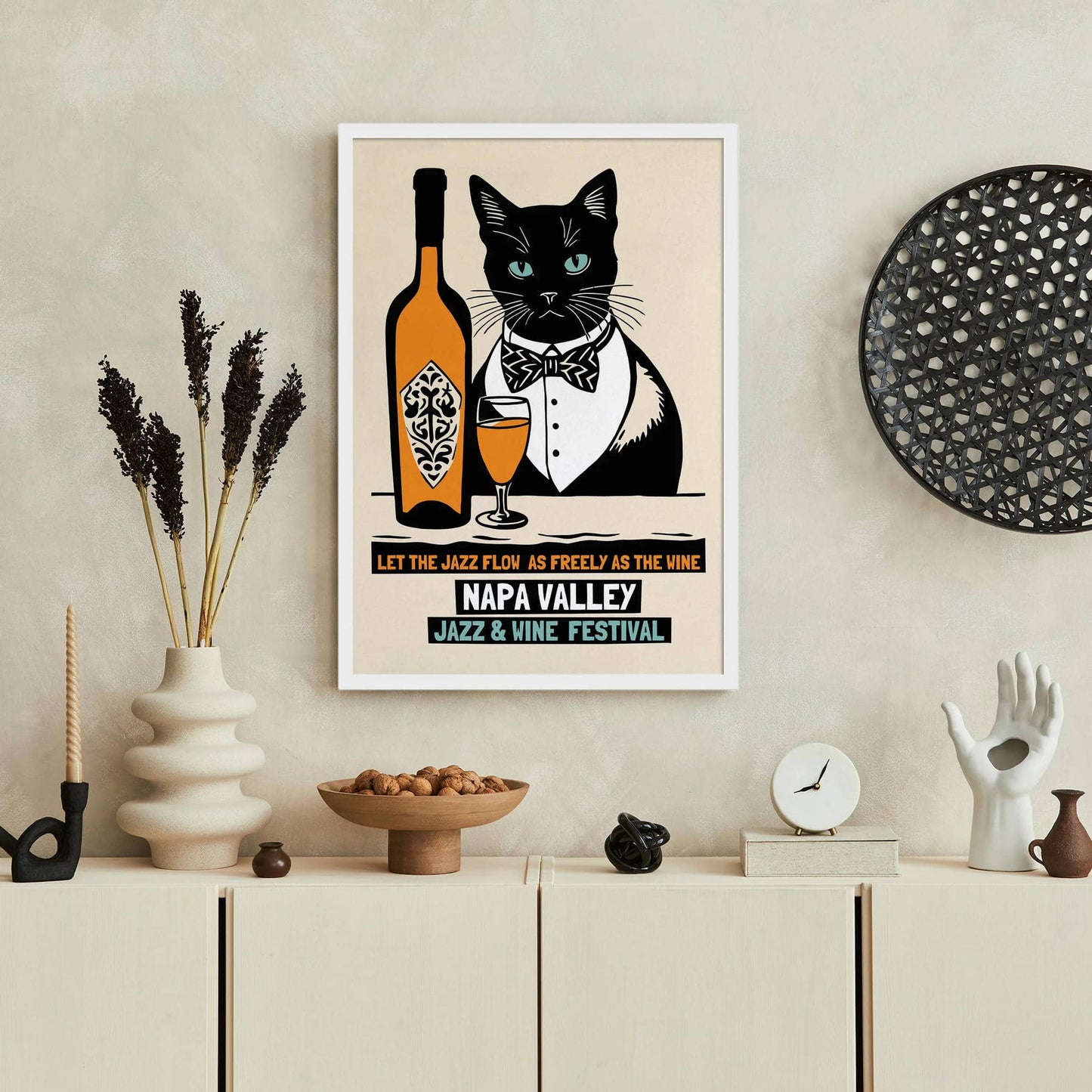Napa Valley Jazz & Wine Festival Poster - HypeSheriff