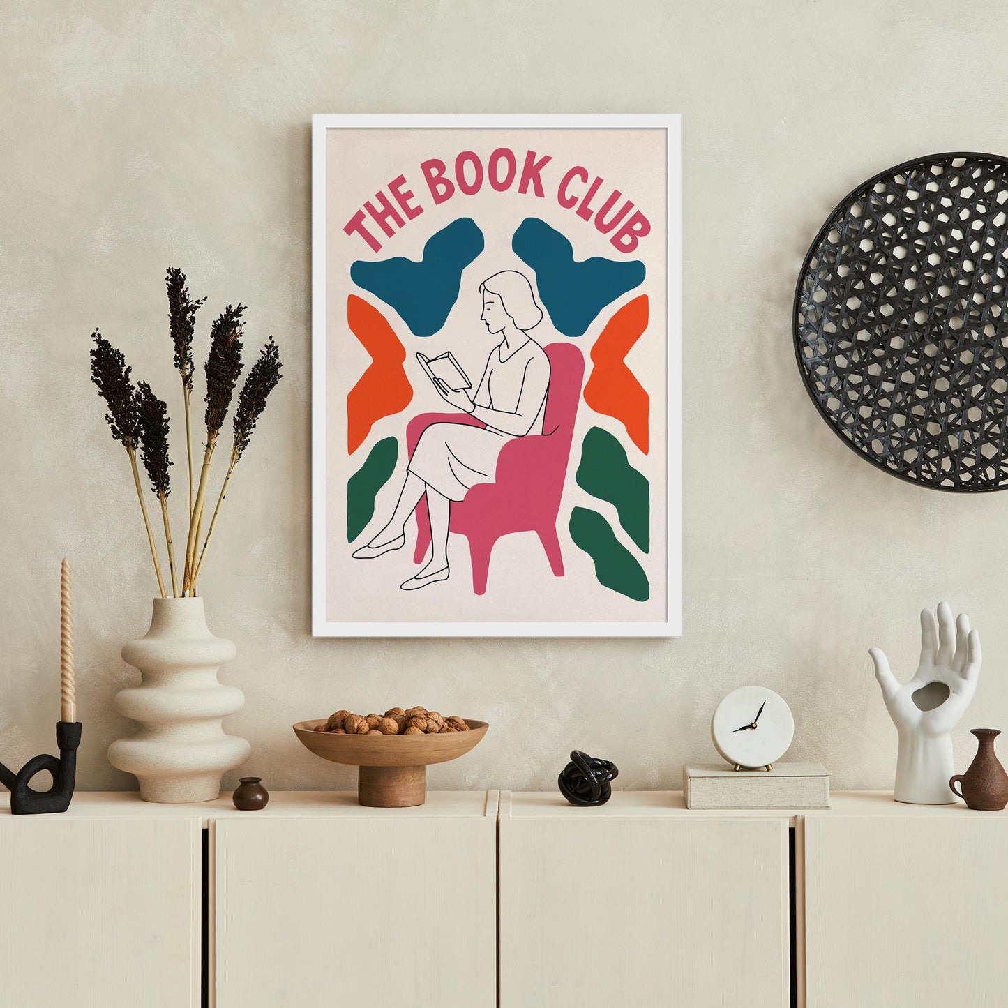 Book Club Wall Art Print