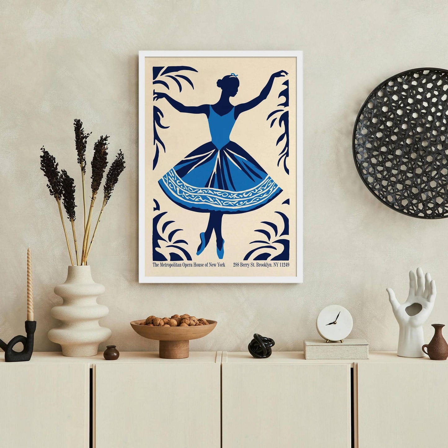 NYC Ballerina Wall Art Poster - HypeSheriff