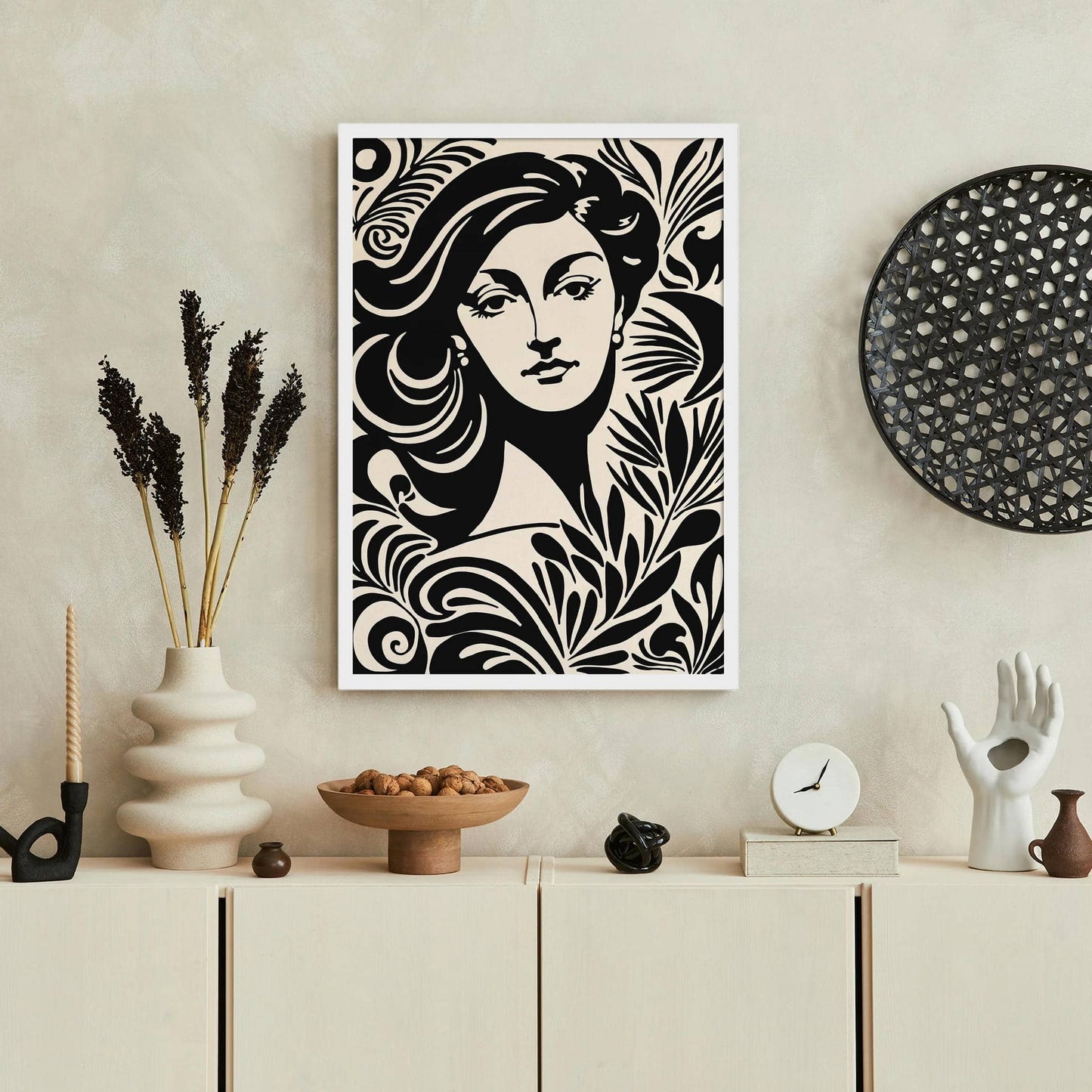 Plant Lady Floral Poster - HypeSheriff