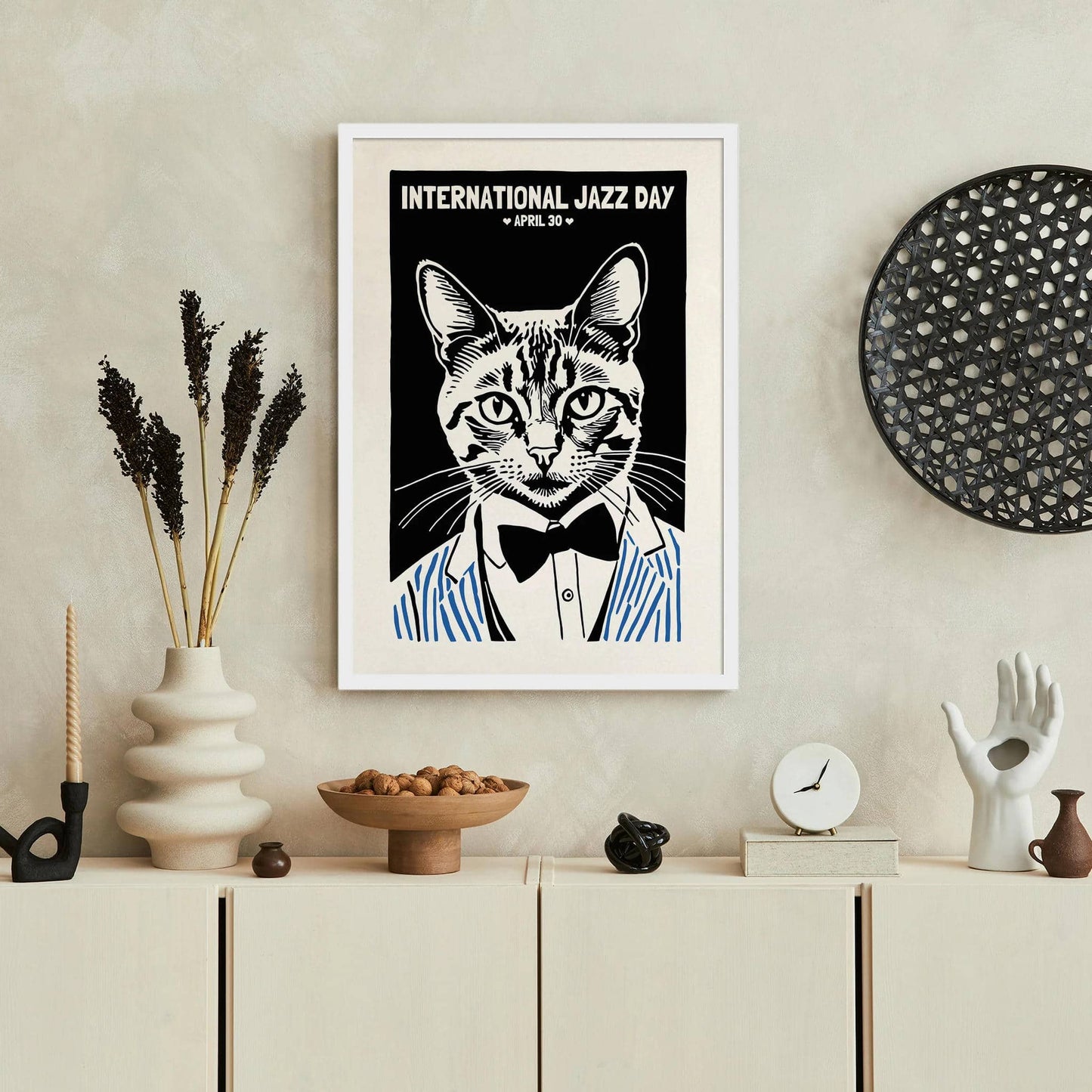 International Jazz Day Retro Poster Print - HypeSheriff