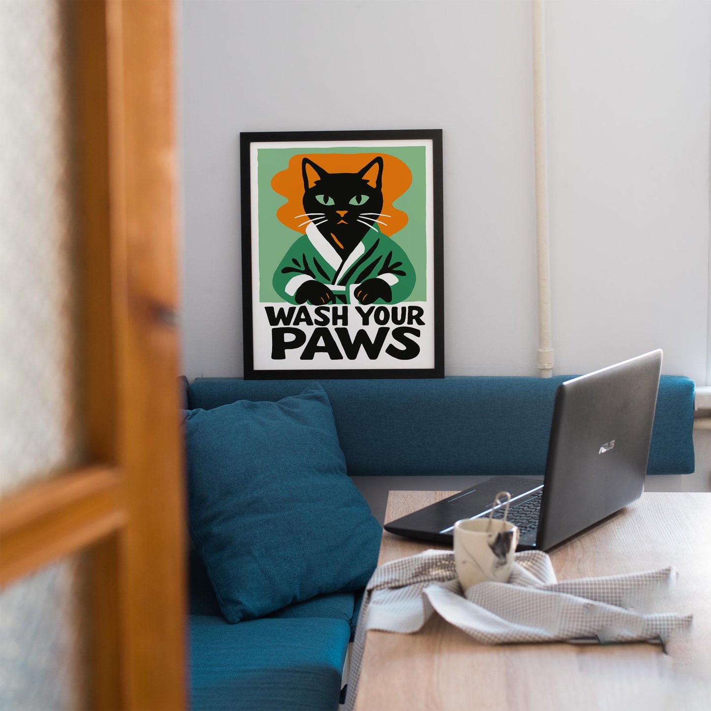 Wash Your Paws Poster